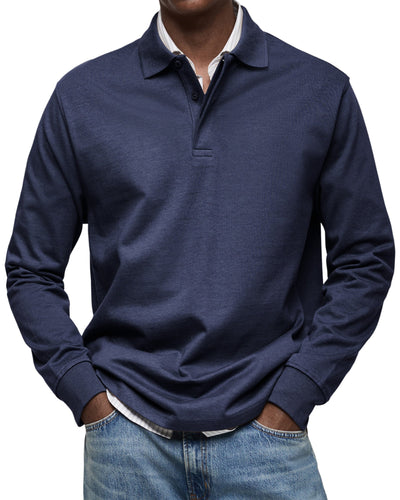 Brix | Luxury Polo with Long Sleeves