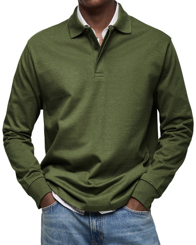 Brix | Luxury Polo with Long Sleeves